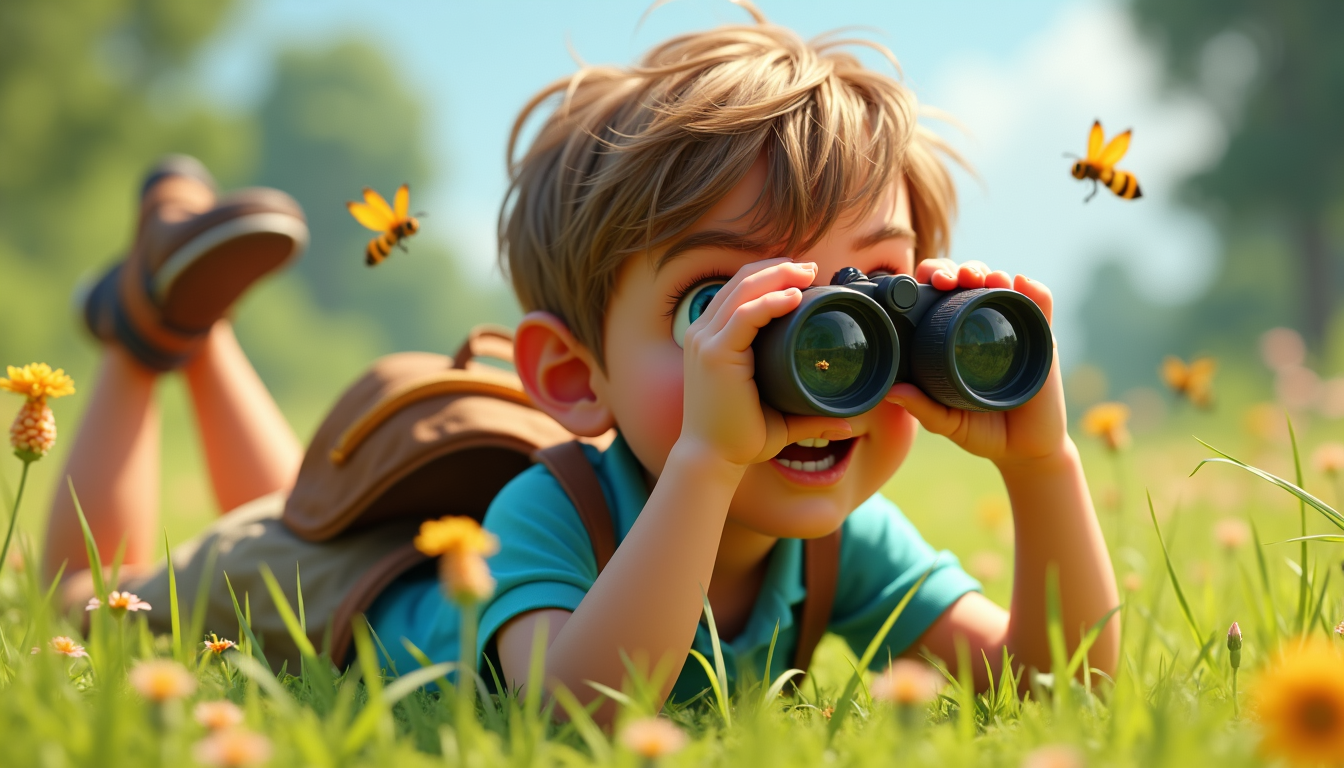 Benji watches the Honeybee Ballet