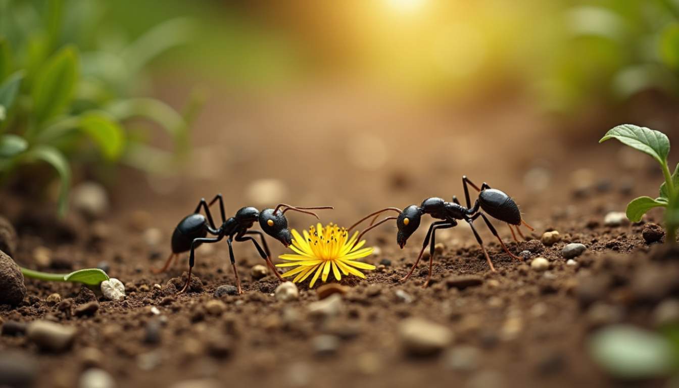 What can ants teach us ?
