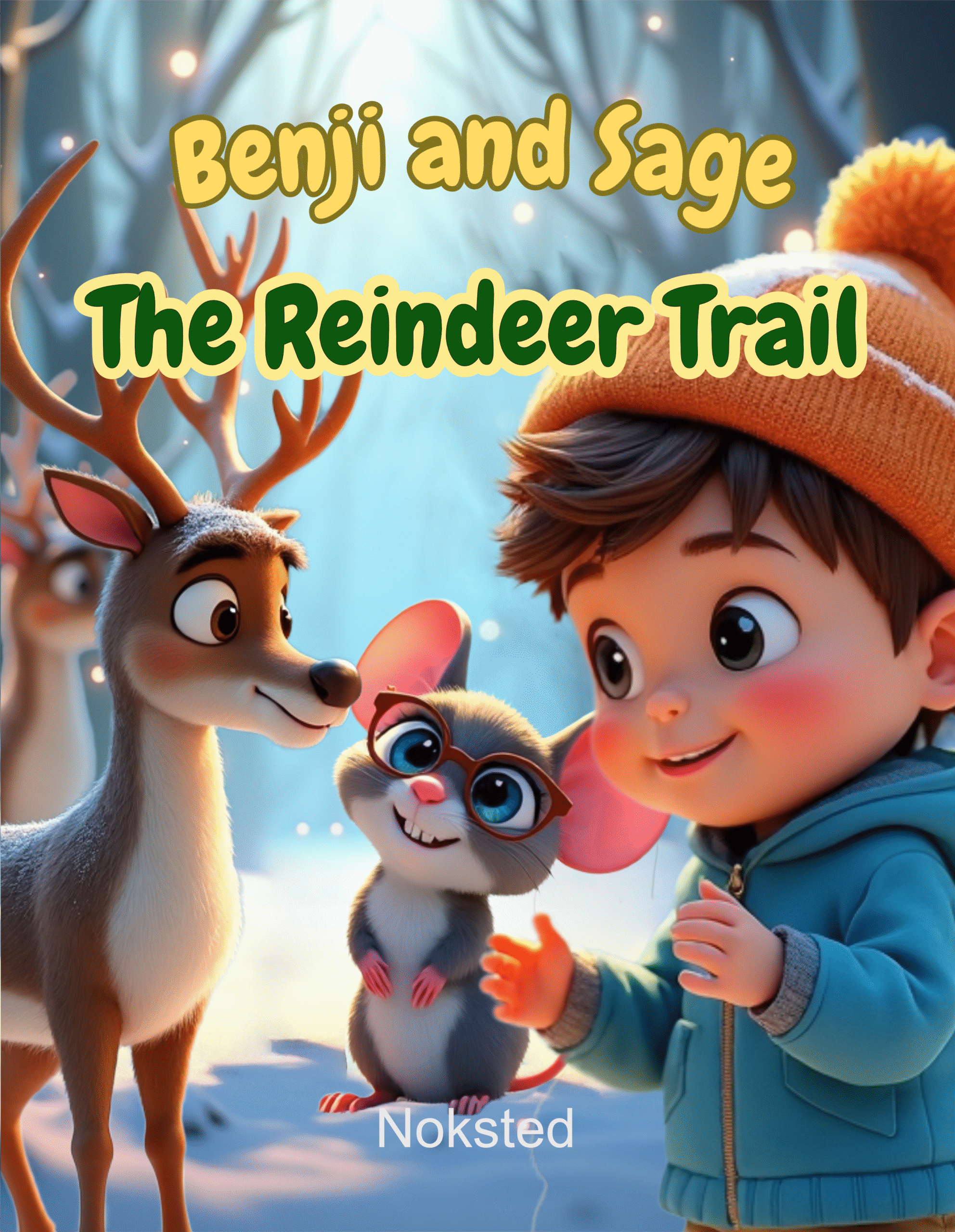 Book Cover-Front- Reindeer-Trail