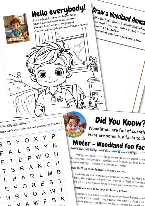 Benji and Sage - Activity Pack 01 Teacher Activity Pack